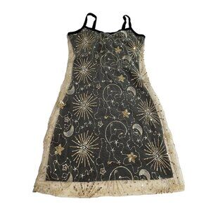 Dazzling Dreams Starry Night Slip Dress